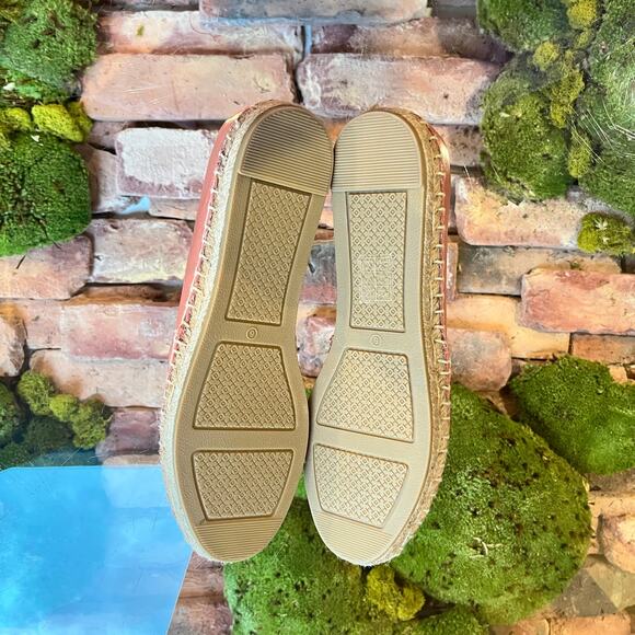 TORY BURCH Ines Leather Espadrilles SZ6 - Picture 6 of 6